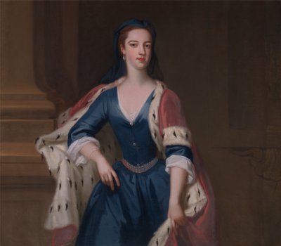 Lady Anne Cavendish (daughter of Elihu Yale) by Jonathan Richardson